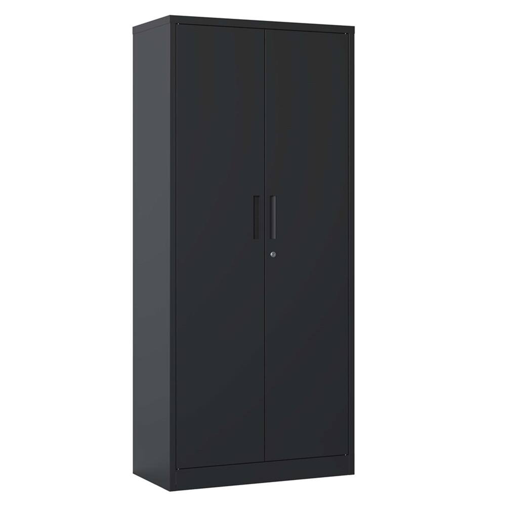 72"H Metal Lockable Storage with Doors and 4 Shelves Bed Bath